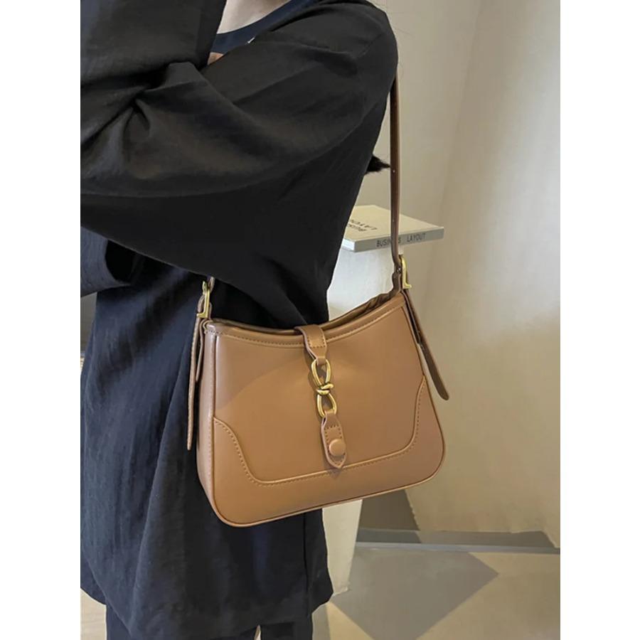 Текстурированные винтажные женские сумки через плечо — фото 3