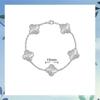 Luxury Four-leaf Clover Bracelet Unisex Versatile and Sophisticated Lucky Clover Bracelet