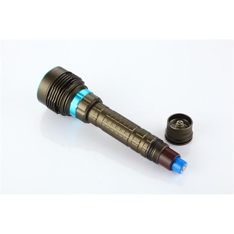 hot! 18000LM 7 XML-T6 LED Strong Light Diving Flashlight Torch Professional Underwater Waterproof Light