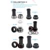 PROWHEEL Bicycle Bottom Bracket RBB68+ MBB73+ MBB68+ BB73+ Threaded Bottom Bracket MTB Bike Bearing MTB Sealed Bearing BB Part