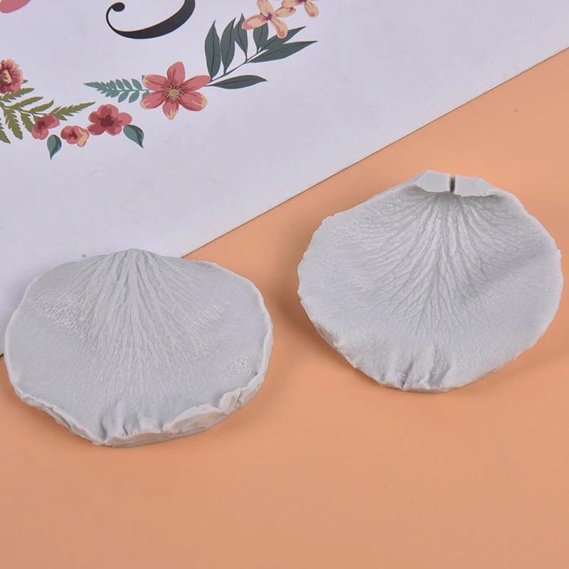 2 Pezzi Stampo Fiore per Torta in Silicone Fai da Te Stampo per Dolci Caramelle Fiore di Rosa Pasta di Zucchero