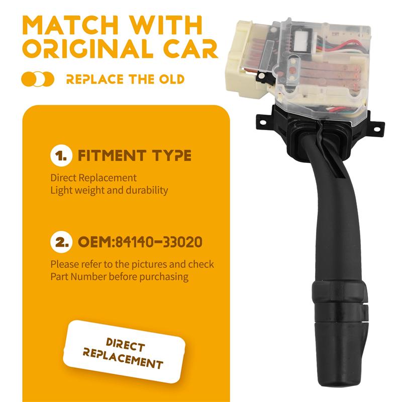 A58X-Turn Signal Switch For Toyota Land Cruiser Lexus 84140-33020 Turn Signal Switch For Lexus Car Headlight Switch