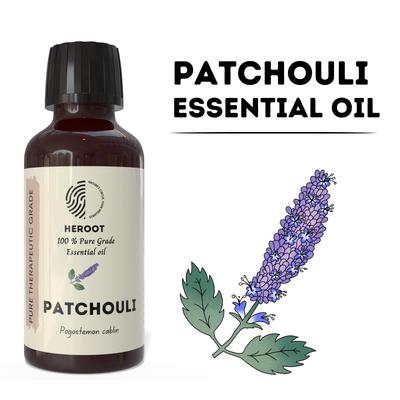 Patchouli Essential Oil – Pure Oil, Deep Earthy Aroma, Natural Scent