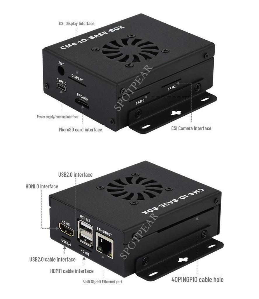 Raspberry Pi CM4 Mini Host IO Baseboard