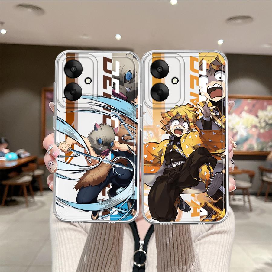 D-Demon Anime S-Slayer Case for Xiaomi Poco X3 Pro X3 NFC Soft Phone Cover