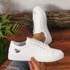 Small White Shoes Female 2025 New Soft Bottom Non-slip Running Student Shoes Casual Hundred with Flat Bottom Basic Students Female Board Shoes