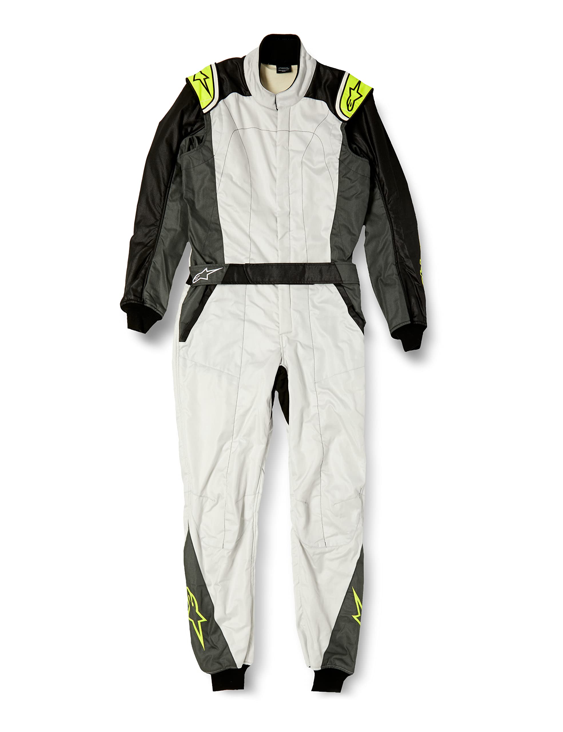 

Alpinestars ATOM SUIT 48 Racing Suit Yellow SV/ANT/YL (Silver, Anthracite, Fluo) [3352722-1950-48]