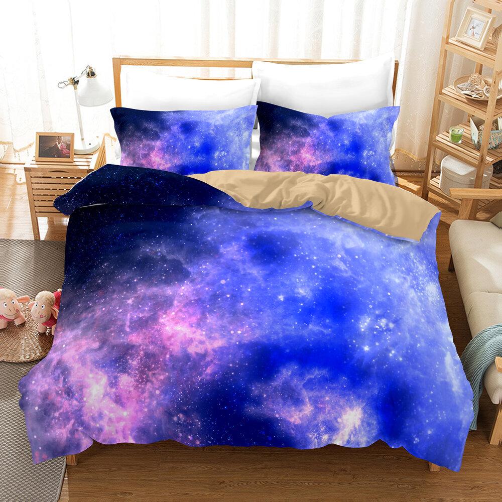 Space Planet E-Commerce Three-Piece American 3D Digital Printing Kit