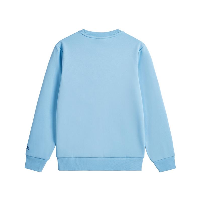 Li Ning Sweatshirt Sunny Mountain Blue Teenagers YWDV667-3