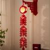 New Chinese Style Decorative Firecracker Wall Ornament with Lights