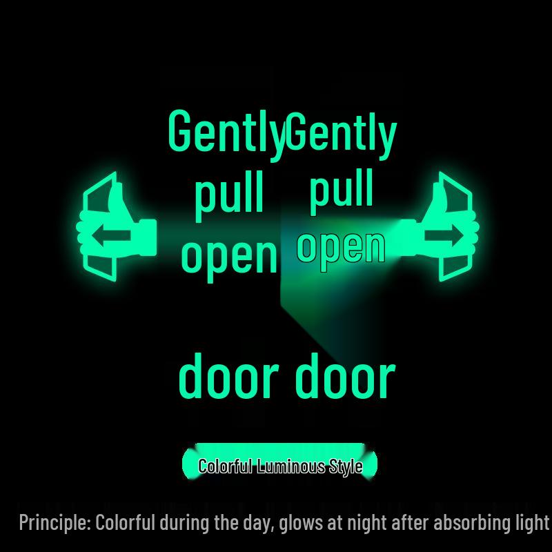 Honda EV-1 Binzhi XRV Changan UNIT Luminous Door Warning Sticker