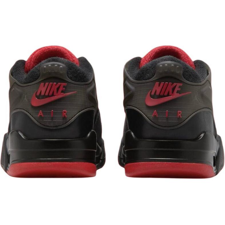 Air Jordan 4 RM GS Bred Scarpe da Ginnastica per Bambini Nero Rosso Varsity Antracite FQ7938-060