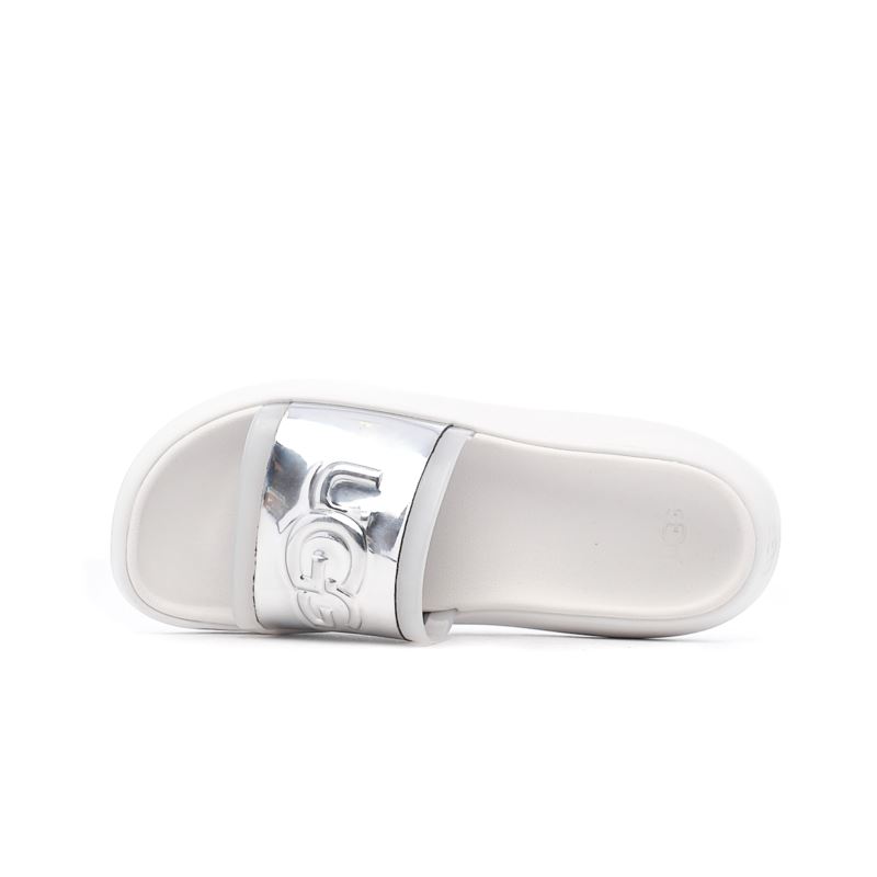 Sandals UGG White Hilama Slide
