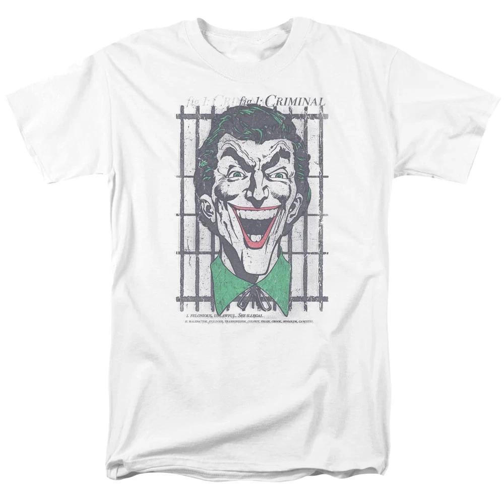 Comics Originals Joker Criminal White Tshirt Size S4XL S