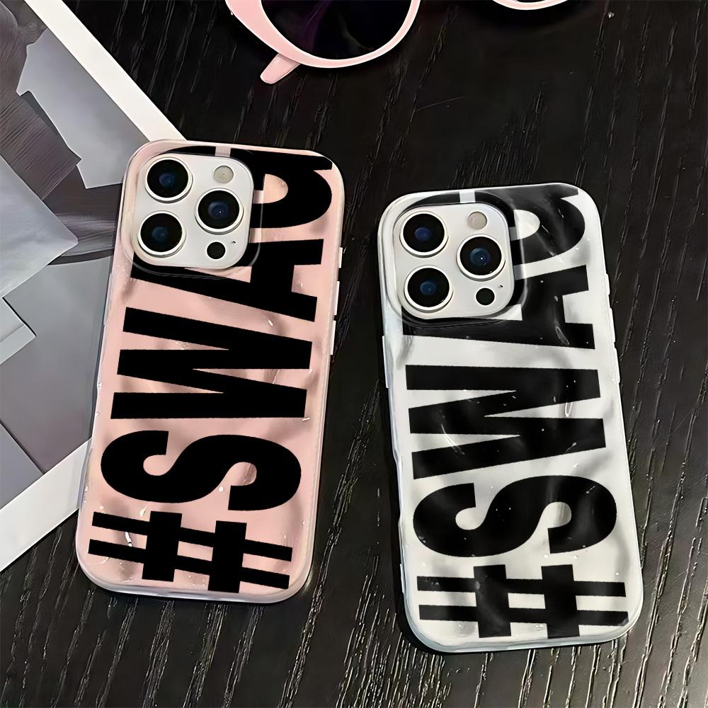 Swag Label Phone Case For Iphone 14 Pro Max 16 15 14 Pro 13 17 Air 12 11 15 Plus Shockproof Silicone Soft Cover