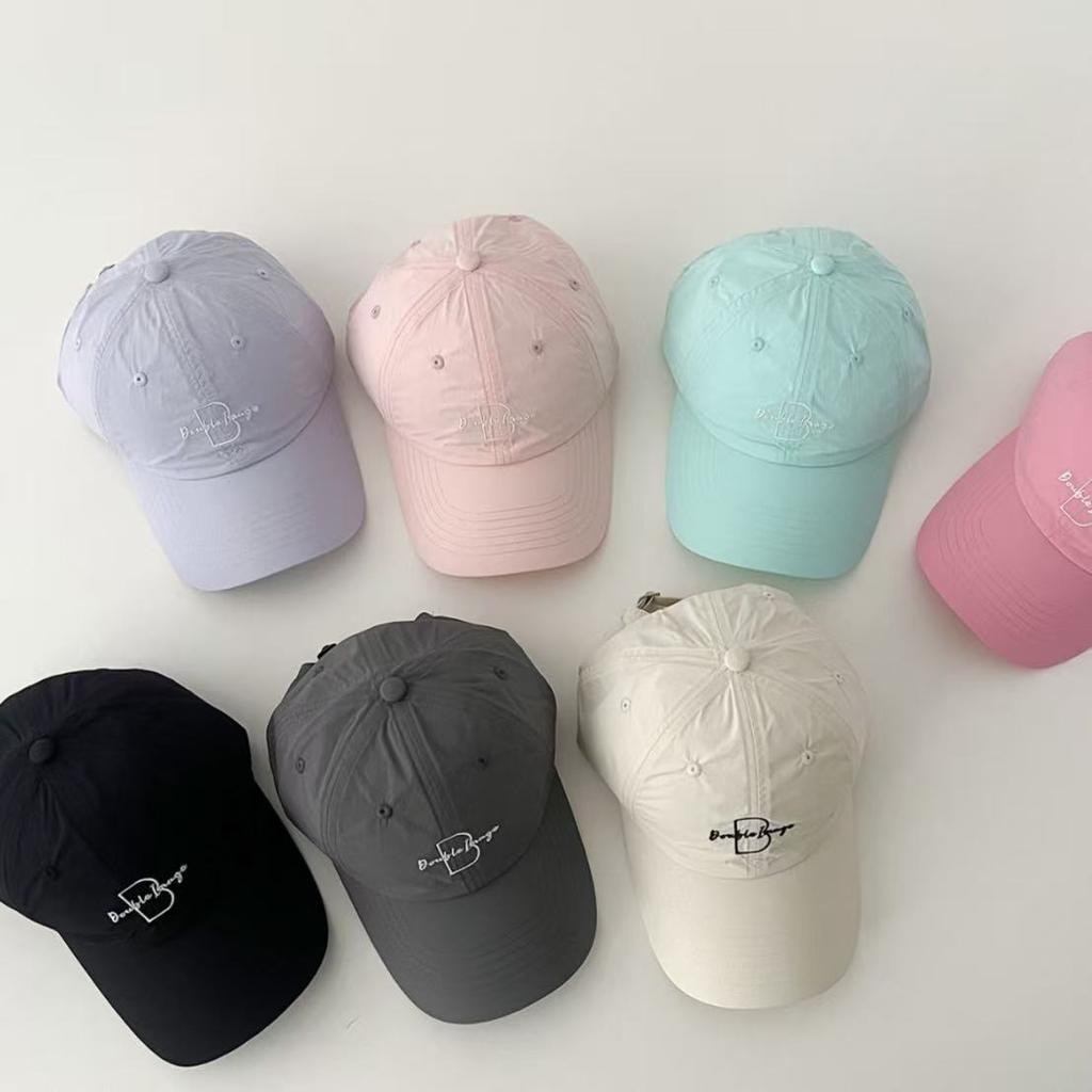 Spring And Summer Letter Embroidered Baseball Caps For Men And Women, Sun Protection, Quick-Drying Sunshade Peaked Caps, Exquisite And Versatile