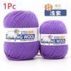 50g 100% Wool Yarn Pure Merino Thick Thread For Hand Knitting Scarf Sweater DIY Doll Woven Material