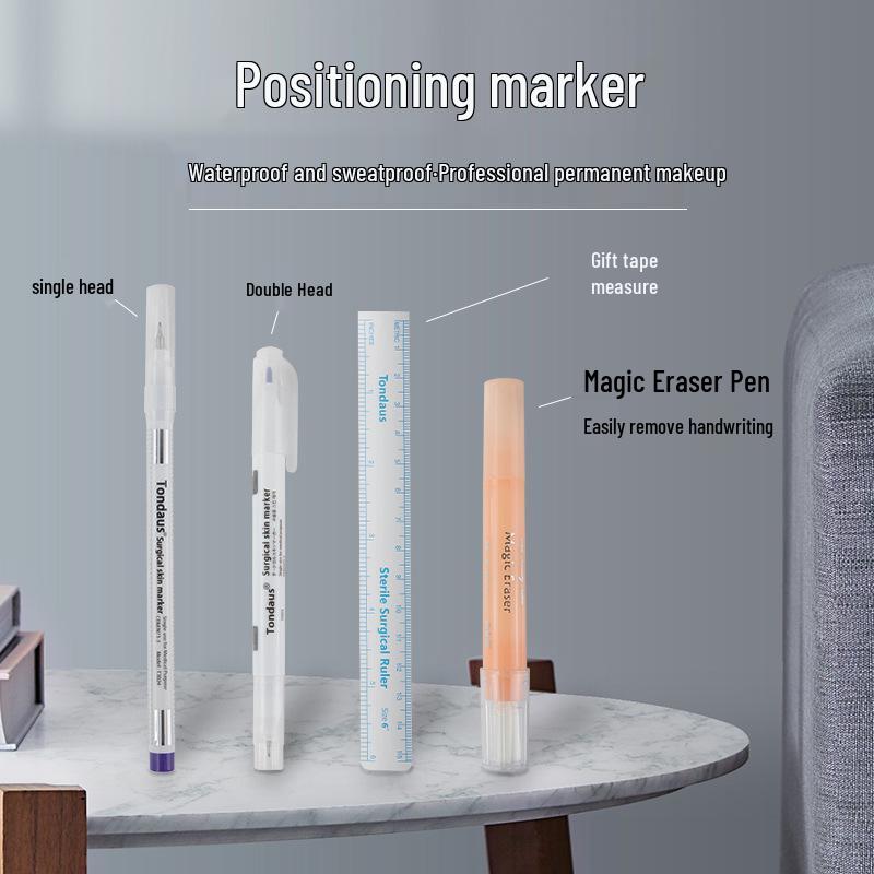 Single & Double Head Magic Erasable Pen for Beauty Marking & Semi-Permanent Tattooing