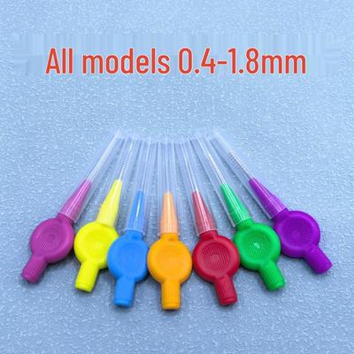 Interdental Round Gap Brush & Orthodontic Toothbrush for Oral Care