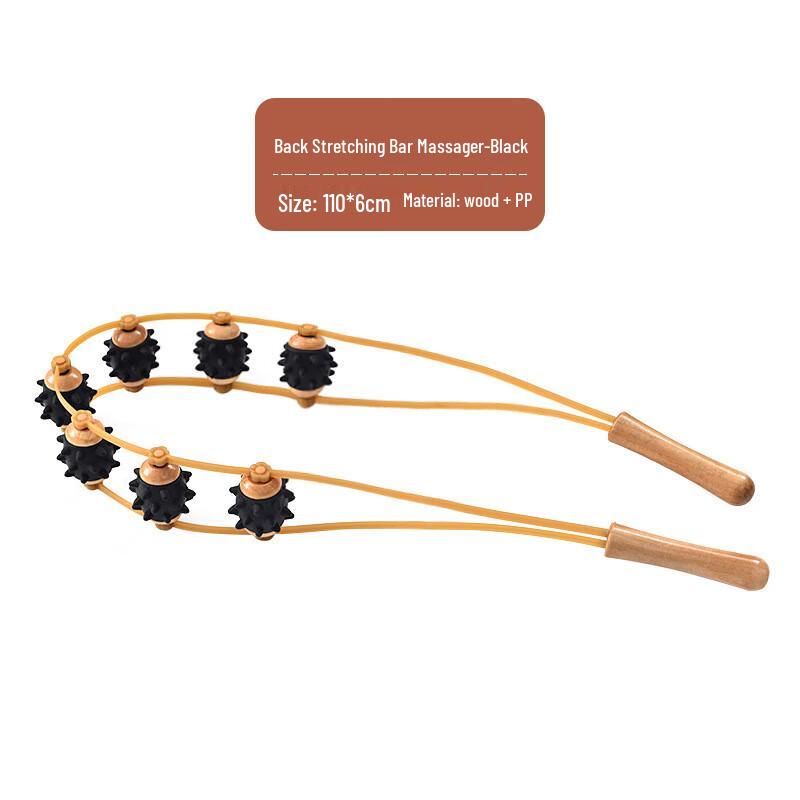 Manuelles Rollenmassagegerät für Rücken & Schultern