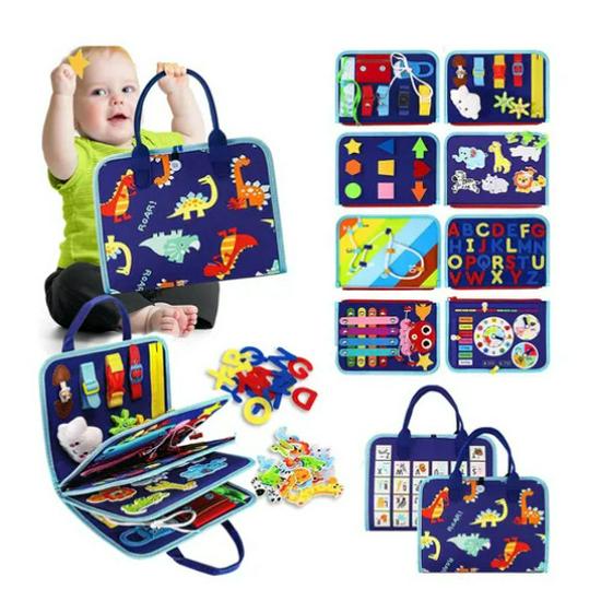 Cross-Border Felt Learning Board: Early Education Puzzle & Busy Board Toy for Children, CE Certified