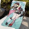 Genshin Impact Jahoda Game Towel Sports Quick Dry Travel Camping Gear Sandproof Soft Light Large Beach Towel