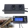 Ringder DTC-120 - Thermostat with Dimming, Day/Night Mode and Timer for Terrarium