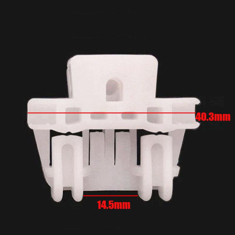 2 PEZZI 7700842241 7700842240 per 98-06 Renault fibbia di fissaggio alzacristalli elettrico