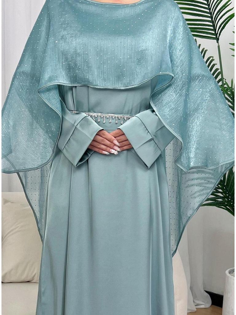 Women's Muslim Abaya: Starry Sky Cloak