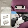 For Xiaomi YU7 Car Tissue Box Firm Magnetic Screen Behind the Scenes Tissue Pack Leather Car interior Accessories