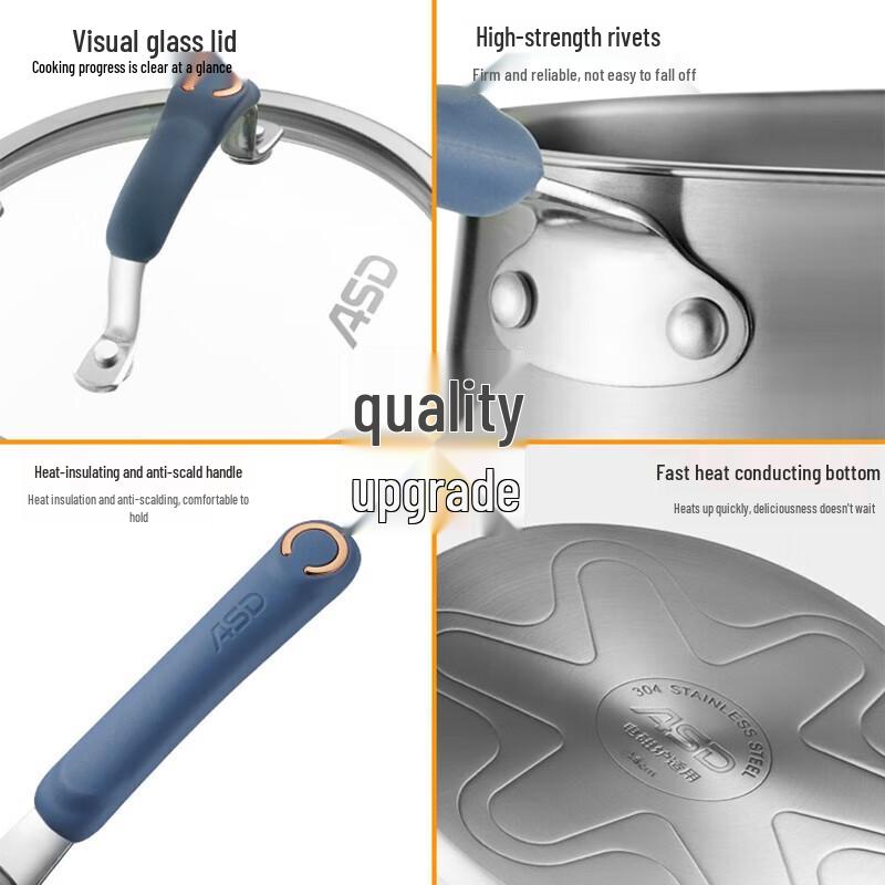 ASD Dailisha Series Stainless Steel Milk Pot