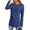 Womens Blouses Casual Tops Fashion Long Sleeve Top