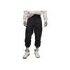 Jordan Flight MVP-logo Brodert Solid Mid-Rise Straight Fit Sportsbukser Herreunderdeler Svart DV7581-010