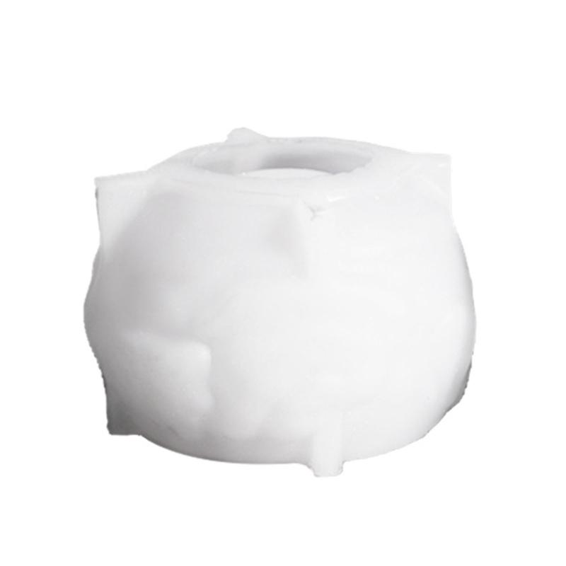 Santa Silicone Vase Molds Temperature Resistant Multipurpose Silicone Mould for Making Soap Candle Chocolate Flowerpot