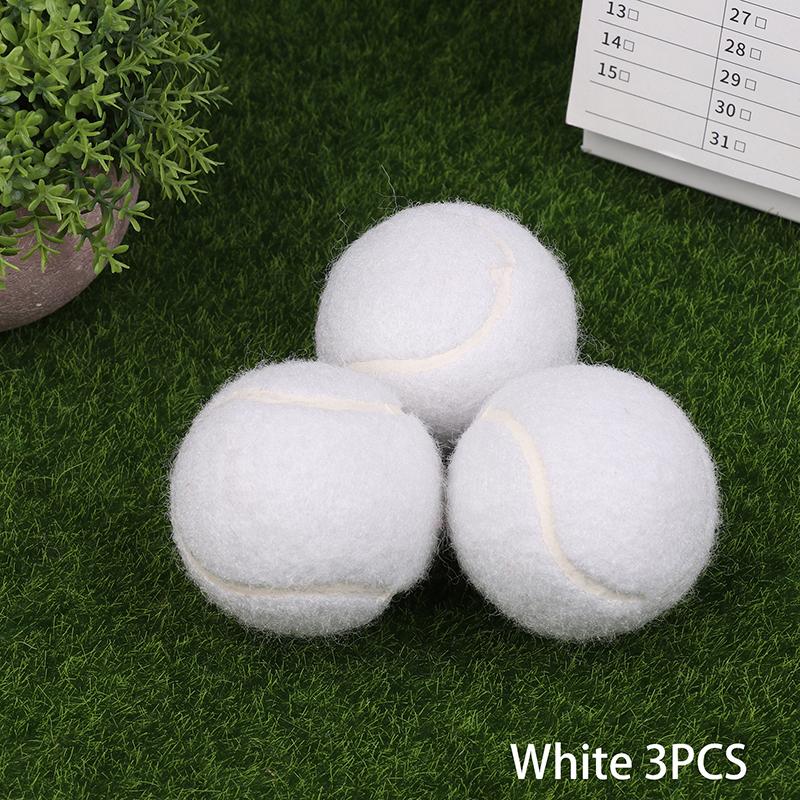 1/3Pcs Tennis Balls Wear-Resistant Highly Elastic Training Balls 65MM Ladies Beginners Durable Practice Tennis Ball For Club