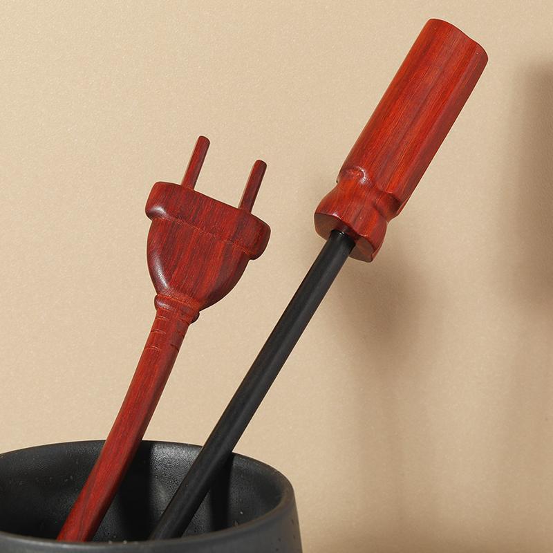Νέα Μόδα Vintage Ξύλινο Εργαλείο Δημιουργική Διασκεδαστική Φουρκέτα Τσόπστικ Μακριά Ραβδί Μαλλιών Διάκοσμο Μαλλιών Κεφαλόδεσμο Αξεσουάρ Μαλλιών Φουρκέτες Μαλλιών