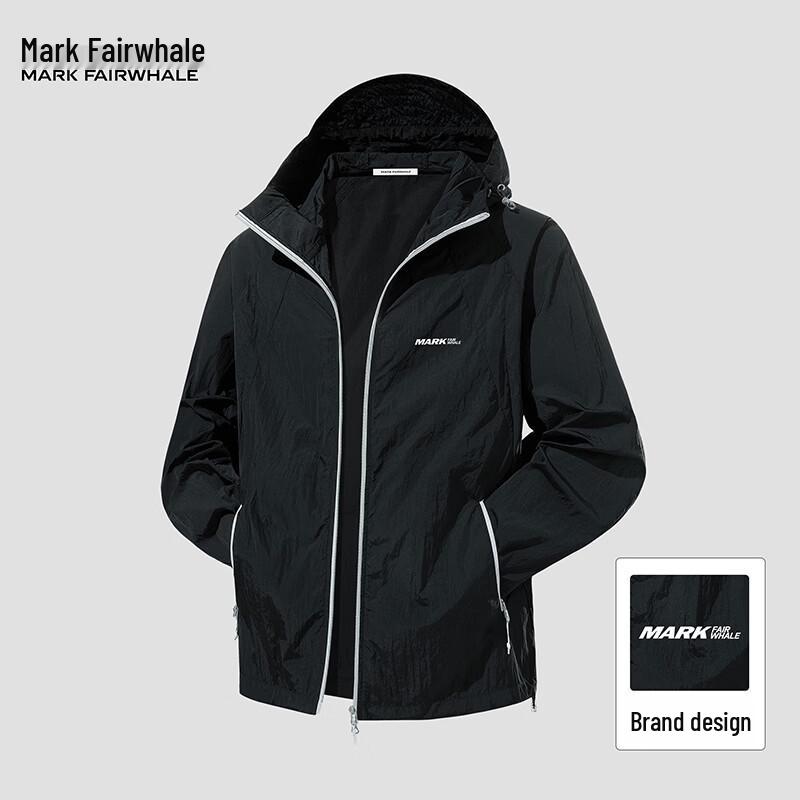 Mark Fairwhale Unisex Cooling Sun Protection Hooded Jacket XS