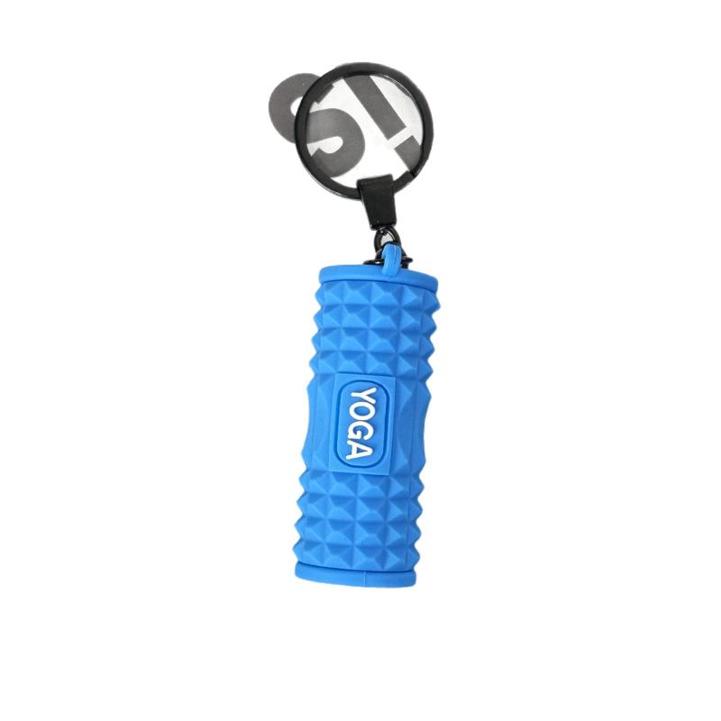 Finger Massage Mini Foam Roller Silicone Sports Style Foam Roller Shaped  Trinket Anti-Lost