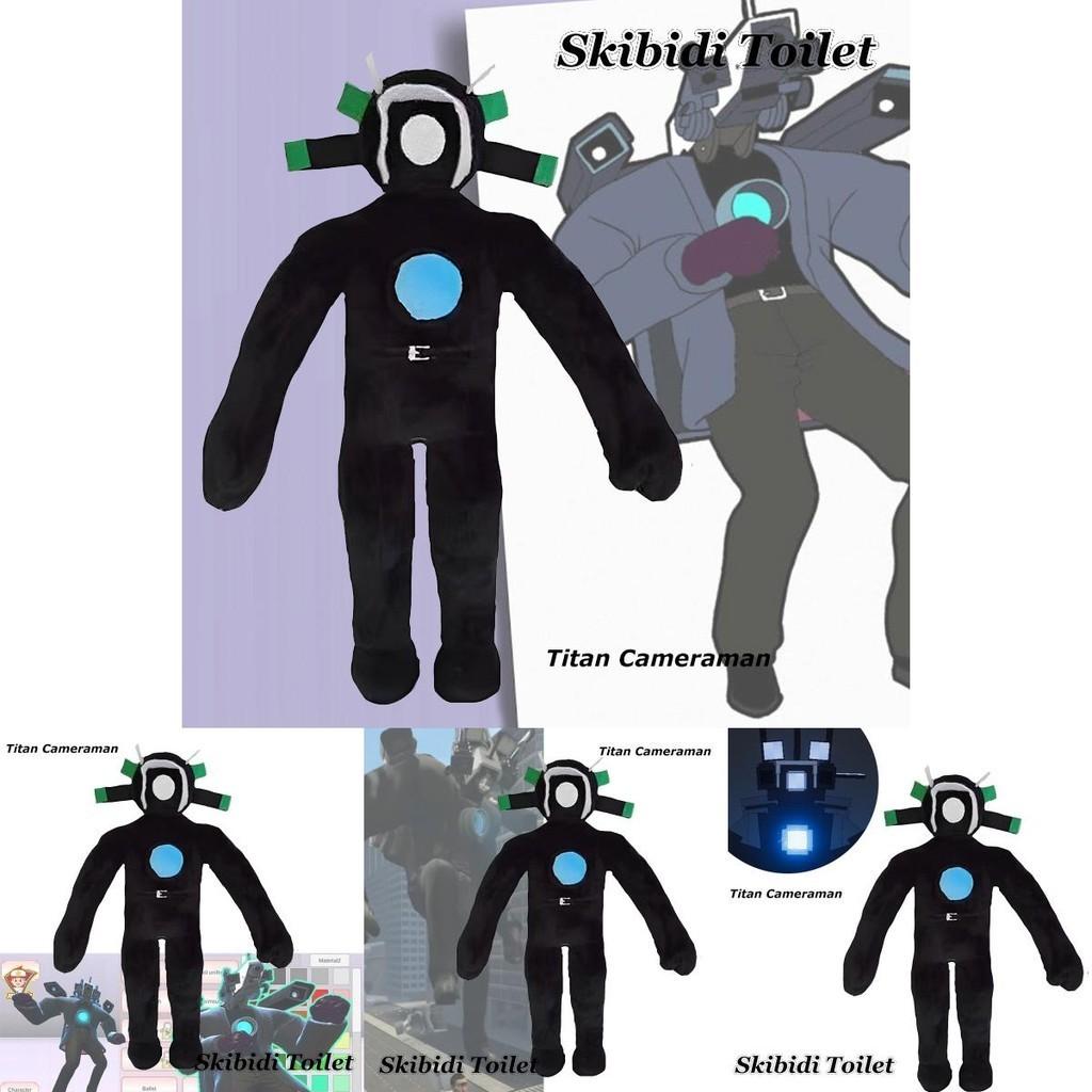 Skibidi Toilet Plush Toy Titan Cameraman Character 30cm/11.81in Soft And Adorable