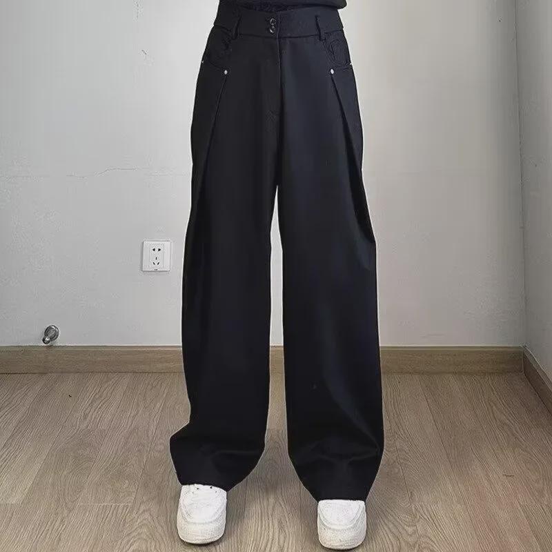 Men's Summer Lyocell Wide-Leg Trousers