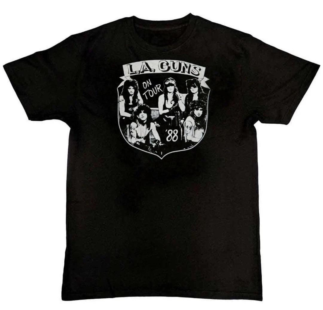 LA Guns Tour Graphic Print Mens Unisex T-Shirt S M L XL 2 3 4 XL XS