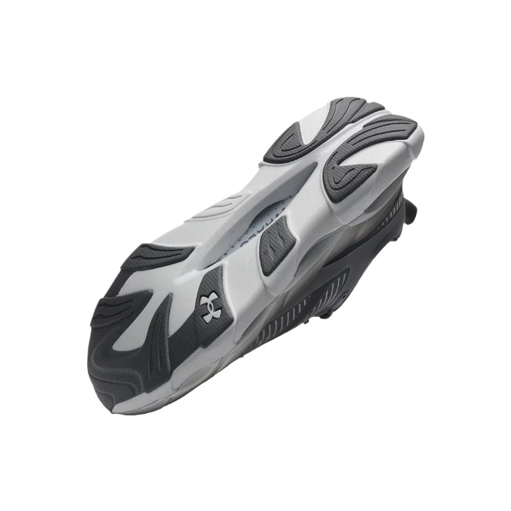 Under Armour Halo Racer Cushioning Breathable Support Lightweight Low top Running Shoes Men's Castle Rock Gray 6007639-025