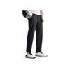 Anta Casual Comfortable Commuting Solid Color Slim Fit Knitted Sports Pants Men Bottoms Black 152437324-3