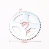 420/428 37T/41T/54T/65T Rear Back Chain Sprocket for Motocross ATV Quad 4Wheeler Quad Pit Dirt Bike Motorcycle Modified Parts