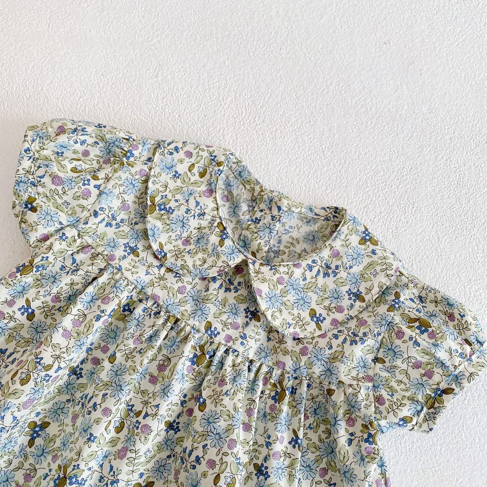 Haine Bebelus Haine Haine Fete Vară Mânecă Scurtă O Piesă Pantaloni Scurți Pantaloni Fete Casual de Zi cu Zi Vizită la Templu Recital Shichigosan Zi de Naștere