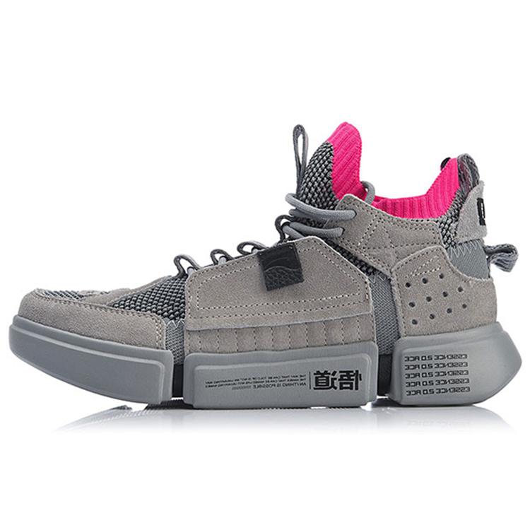 

новая Неделя моды в Париже X LiNing Essence 2 II Ace мужские кроссовки - серый/черный 42