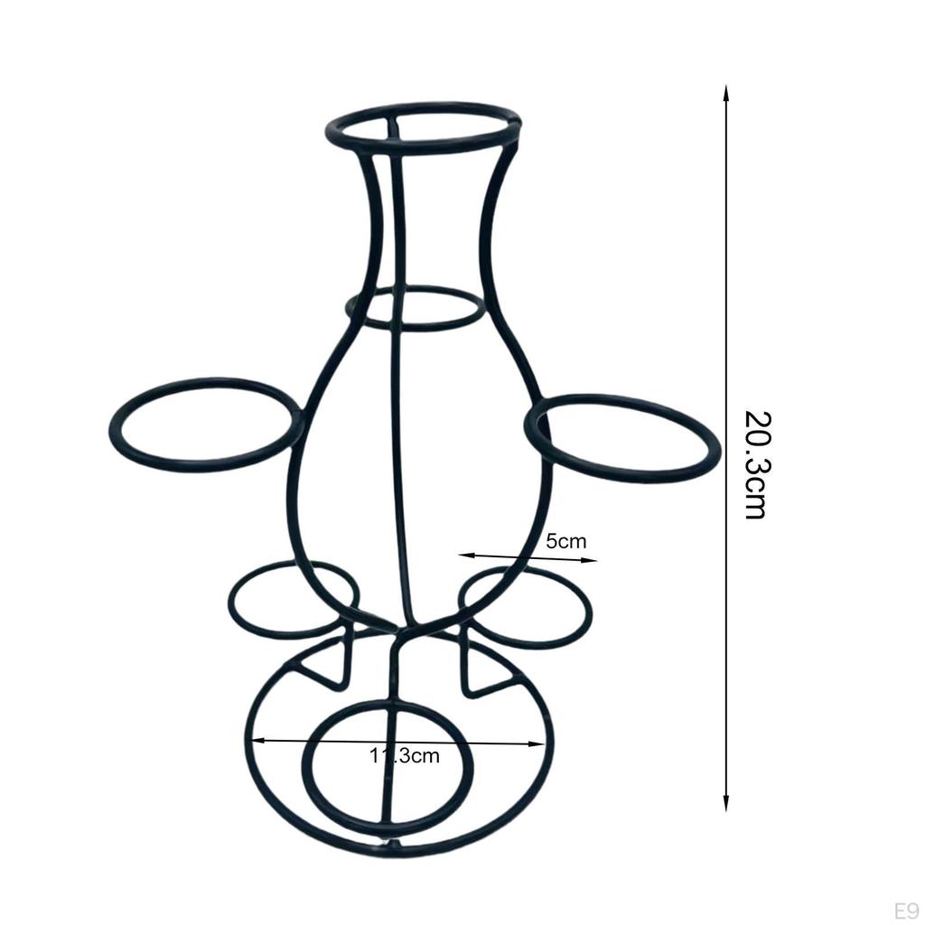 Crystal Ball Base with Seven Spheres Holder for Event Setup