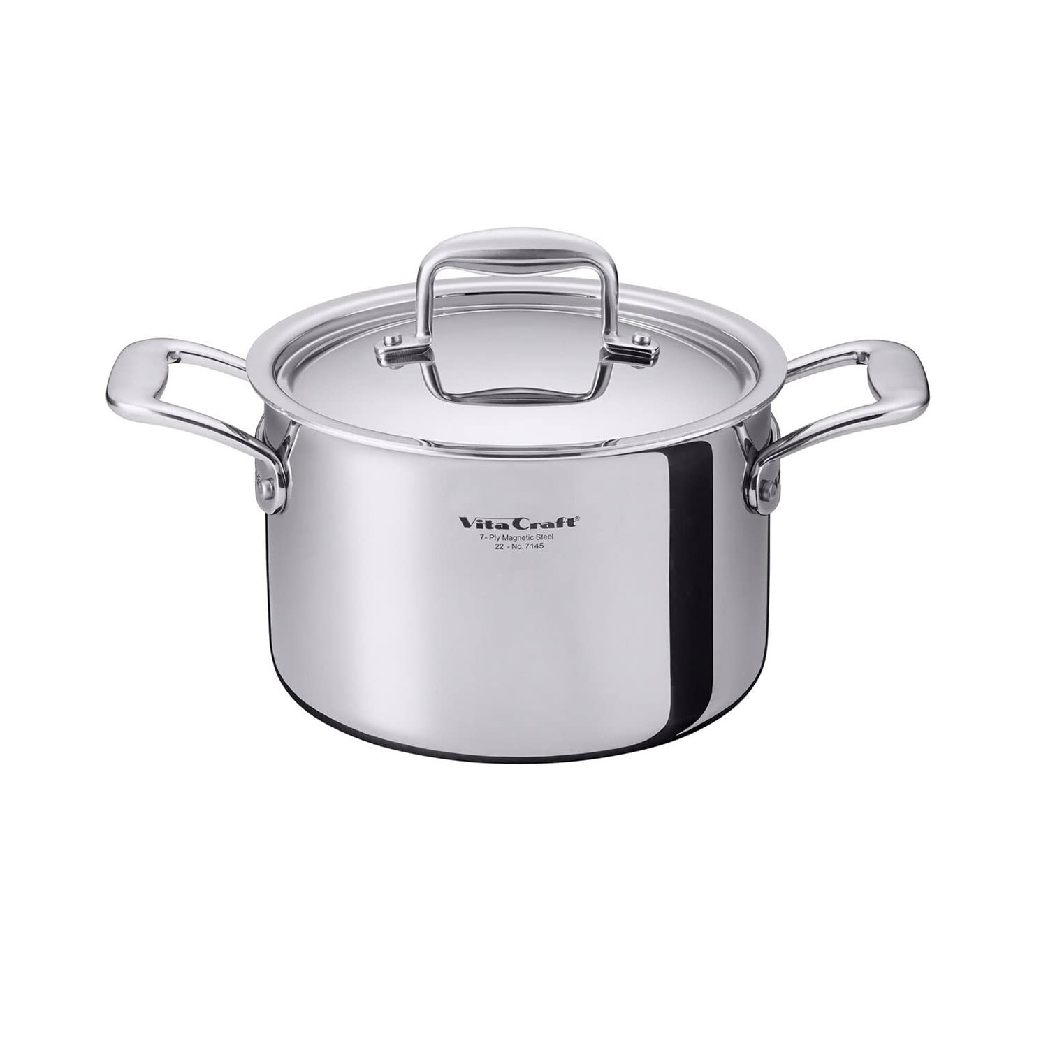

Vita Craft N series pot IH compatible 20cm two-handed серебряный