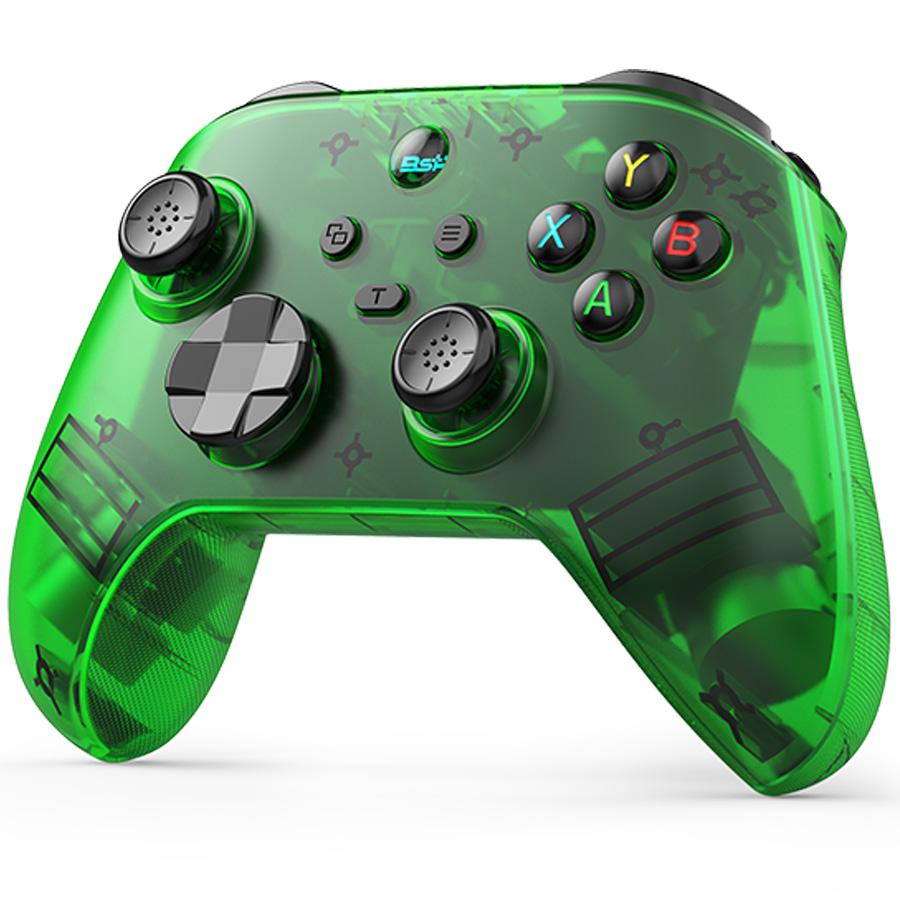 Manette de jeu sans fil G6 pour iOS Android PC Switch avec joystick à effet Hall et support pour téléphone