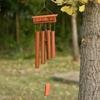 Handmade Tubes Bamboo Bell Natural Wind Chimes  Indoors Pendant Balcony Home Hotel Decor Outdoor Yard Garden Windchime Crafts